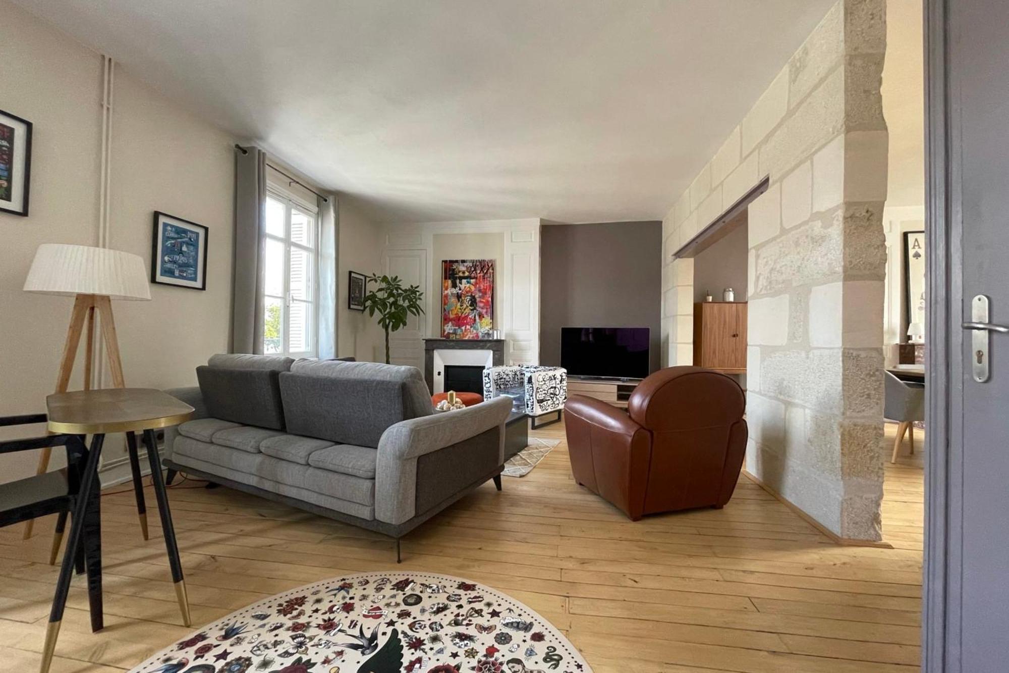 Superb Duplex Near The Halles De Tours Daire Dış mekan fotoğraf